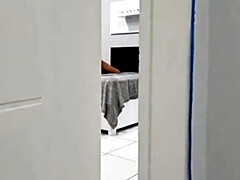 Leie, Blasen, Braunhaarige, Gehörnter ehemann, Fetisch, Selbstgemacht, Latina, Spanner