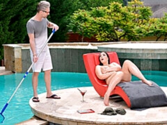 ぽっちゃり, デカ尻, デカパイ, 茶髪の, デブ, 手コキする, アウトドア, ティーン