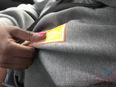 Amateur, Playa, Negro, Novia, Público, Afeitado, Tetas, Voyeur