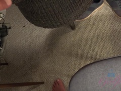 Braunhaarige, Besamung, Fingern, Fussjob, Freundin, Handjob, Lingerie, Dürr