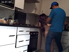 Caught my wife: Amateur Petite Cuckold Creampie