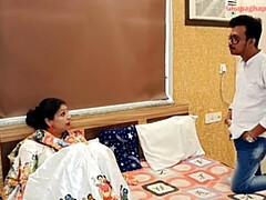 18, カップル, Hd, ホテル, キス, 淫乱熟女, 母, 義母