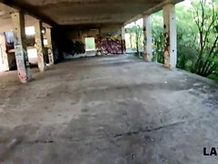 Grote mammen, Pijpbeurt, Bruinharig, Mollig, Europees, Politie, Straf, Ruw