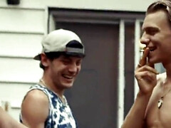 In den arsch, Blasen, Schwul, Gruppe, Handjob, Hardcore, Muskel, Flotter dreier