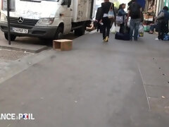 Enthousiasteling, Lieveling, Zwart, Gek, Frans, Hardcore, Tieten likken, Bekijker