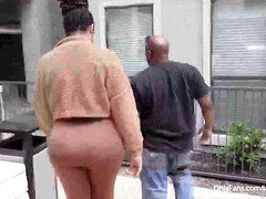 お尻, デカ尻, 黒人, ハードコア, 淫乱熟女, オマンコ, オッパイの