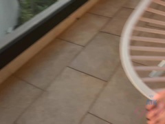 Amateur, Bikini, Grossier, Lunettes, Chatte, Fumer, Chaussettes, Nénés