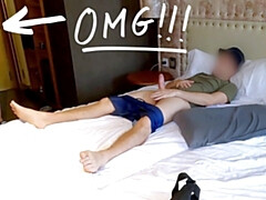 Cock Flash In Public! Young Maid Caught Me Jerking Off While She Was Cleaning The Room