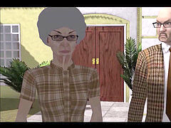 An English Sissy Village scene five