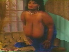 ぽっちゃり, デカパイ, 黒人, 巨乳な, デブ, 一人, オッパイの, ヴィンテージ