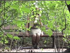 Tetas grandes, Morena, Tetona, Despelote, Mamá, Tetas naturales, Al aire libre, Público