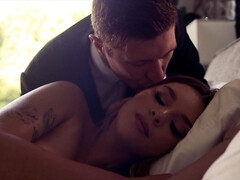 お尻, フェラチオ, 茶髪の, イく瞬間, バック, Hd, 剃毛, 三人