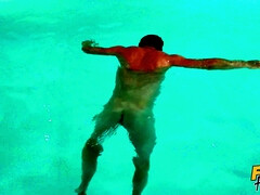 Lamer culo, Rubia, Polla, Ffm, Besar, Lamidas, Piscina, Coño