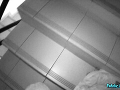 Blondine, Blasen, Tschechisch, Europäisch, Geld, Im freien, Pov, Realität