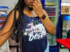 Chica, Gorda, Tetas grandes, Latina, Masturbación, Maduro, Solo, Tetas