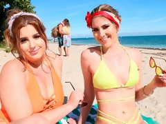 ぽっちゃり, デカ尻, デカパイ, ブロンド, バック, 手コキする, オナニー, 淫乱熟女