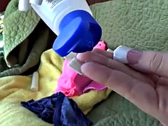 Amateur, Brunette brune, Gode, Masturbation, De plein air, Solo, Adolescente, Jouets