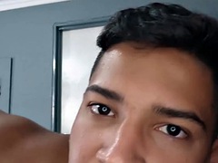 素人, デカチン, ゲイ, ラティーナ, オナニー, 一人