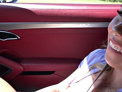 車, 中出し, 指いじり, 彼女, オナニー, ハメ撮り, 公共, 馬乗り