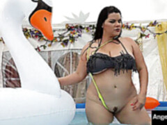 Mouth fuck, tearing up, curvy fucking