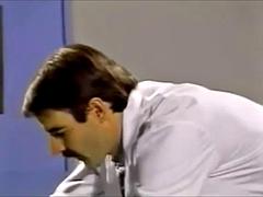 美女, デカパイ, ブロンド, フェラチオ, ハードコア, 看護婦, オッパイの, ヴィンテージ