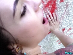 Tetas grandes, Tetona, Sexo duro, Al aire libre, Pov, Público, Tetas, Mojado