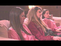 Doigter, Embrassement, Lesbienne, Orgasme, Adolescente, Plan cul à trois