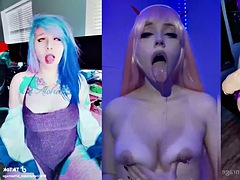 Enthousiasteling, Lieveling, Grote mammen, Pijpbeurt, Compilatie, Masturbatie, Gezichtspunt, Tieten likken