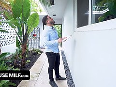 着衣女と全裸男, なめる, 淫乱熟女, オマンコ, ガリガリ, 義母, ティーン, オッパイの