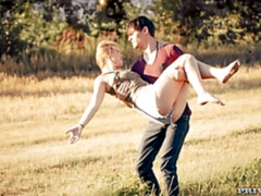 お尻, ブロンド, フェラチオ, キス, なめる, ティーン