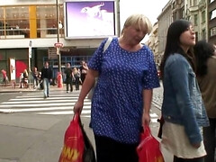 Blondine, Blasen, Vollbusig, Oma, Hardcore, Reif, Muschi, Realität