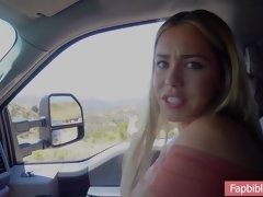 Horny stepdaughter gets saved and fucked by her dad