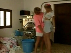 ブロンド, フェラチオ, イく瞬間, フランス人, ヴィンテージ