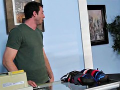 Tussi, Grosse titten, Braunhaarige, Lingerie