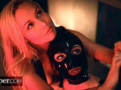 Two glamorous sex dolls Aidra Fox and Kayden Kross are getting fucked