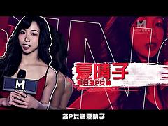 アジア人, デカパイ, イく瞬間, ハードコア, 叫ぶ, 三人, オッパイの, 妻