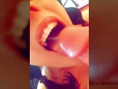 Mamada, Semen en la boca, Pajear, Lamidas, Pov, Chupando, Tragarse, Esposa