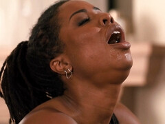 舐める尻, 美女, デカパイ, 黒人, フェラチオ, なめる, スパンキング, タトゥー