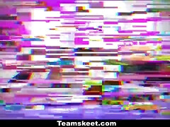 Compilation of the hottest girls with small tits getting drenched in cum in TeamSkeet's big tits compilation