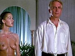 Fingern, Lesbisch, Lecken, Masturbation, Muschi, Rasiert, Entkleiden, Vintage