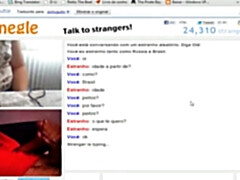 Jerking off on omegle chat
