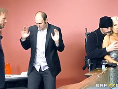 Grote mammen, Blond, Bedriegen, Man die toekijkt, Hd, Interraciaal, Latijnse vrouw, Spaans