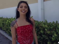 アメリカ人, フェラチオ, 自然山雀, 小柄, ピアス, ハメ撮り, ショートヘア, オッパイの