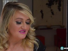 Daylynn Thomas takes a BBC up her tight ass and swallows every drop