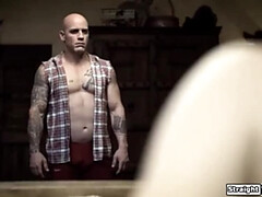 Verga grande, Rubia, Papá, Hija, Garganta profunda, Pajear, Pequeña, Coño