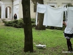 Brunette brune, Tir de sperme, Hd, Hôtel, Lingerie, Plan cul à trois