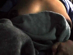 Amateur, Atrapados, Ébano, Hembra, Penetracion con dedos, Masturbación, Orgasmo, Solo