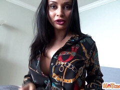 Grosse titten, Blasen, Spermaladung, Lingerie, Masturbation, Mutti, Pov, Russisch
