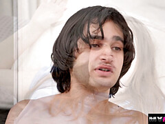 18, お尻, フェラチオ, 茶髪の, イマラチオ, 自然山雀, オマンコ, ティーン