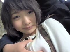 Mamada, Hd, Japonés, Al aire libre, Pov, Adolescente